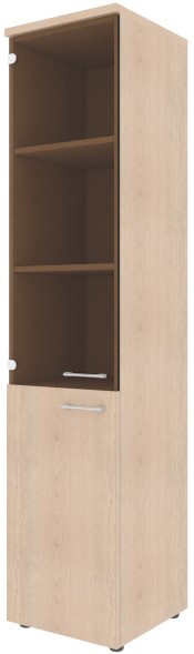 Шкаф колонка комбинированая (L) с топом XHC 42.2(L) Бук Тиара 432х432х1955 XTEN оптом