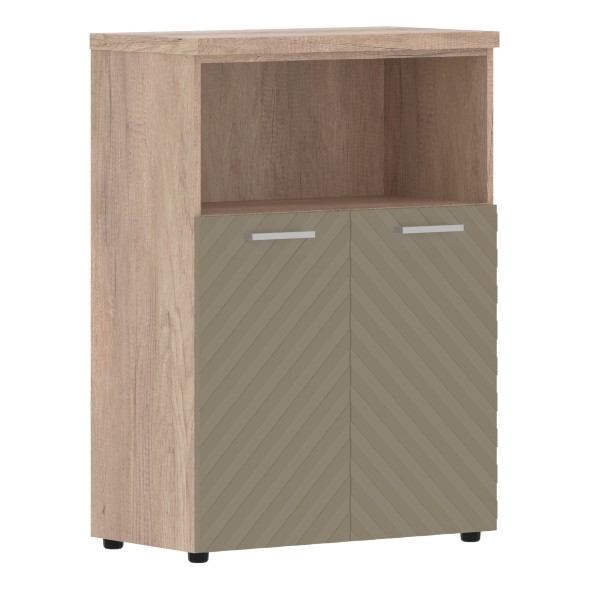 Шкаф с глухими малыми дверьми и топом TLMC 85.3 856х450х1203 TORR LUX оптом