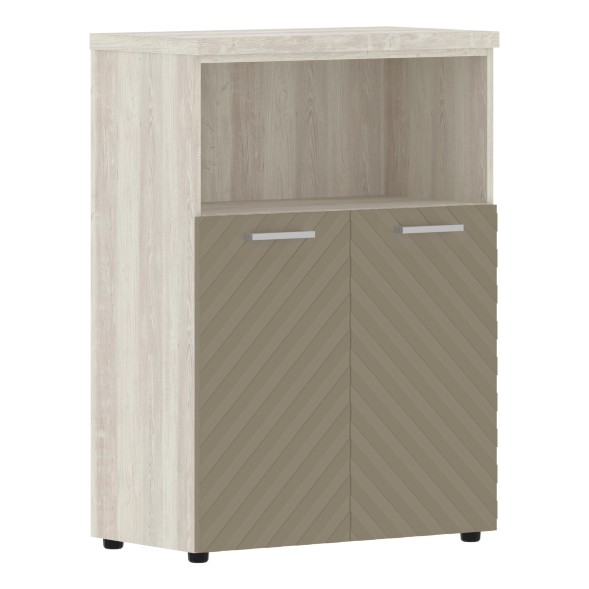 Шкаф с глухими малыми дверьми и топом TLMC 85.3 856х450х1203 TORR LUX оптом