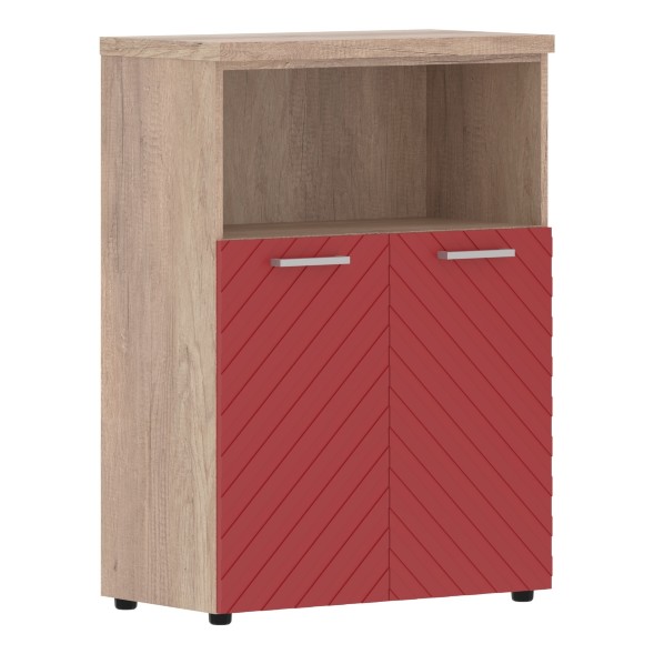 Шкаф с глухими малыми дверьми и топом TLMC 85.3 856х450х1203 TORR LUX оптом