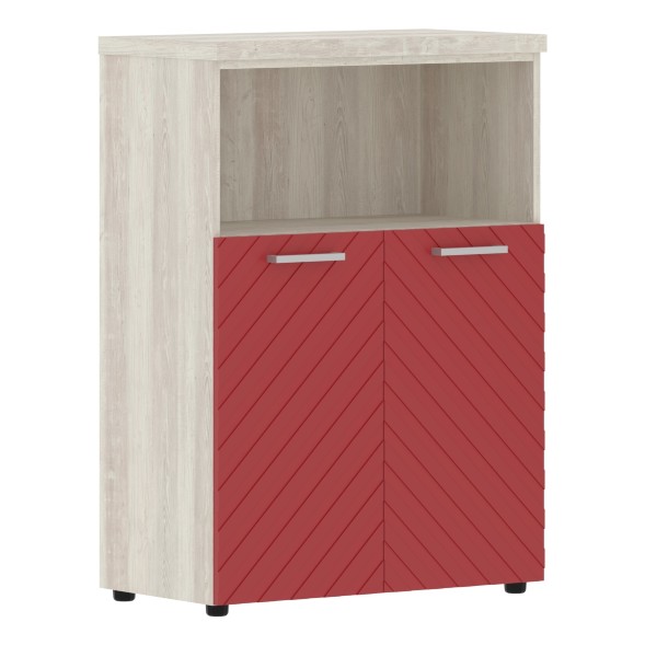 Шкаф с глухими малыми дверьми и топом TLMC 85.3 856х450х1203 TORR LUX оптом