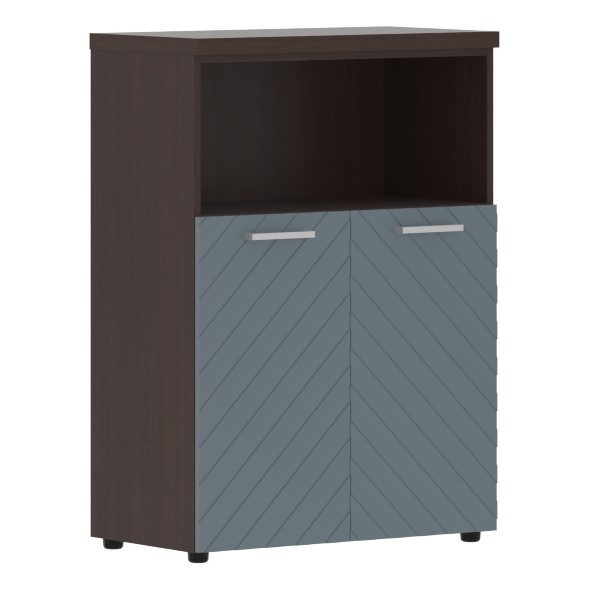 Шкаф с глухими малыми дверьми и топом TLMC 85.3 856х450х1203 TORR LUX оптом