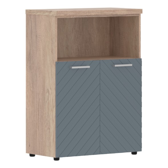 Шкаф с глухими малыми дверьми и топом TLMC 85.3 856х450х1203 TORR LUX оптом