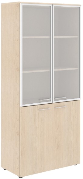 Шкаф комбинированный с топом WHC 85.7 Бук Тиара 856х432х1949 WAVE оптом