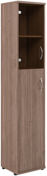 Шкаф колонка комбинированная СУ-1.7(L) Ясень Шимо 406*365*1975 оптом