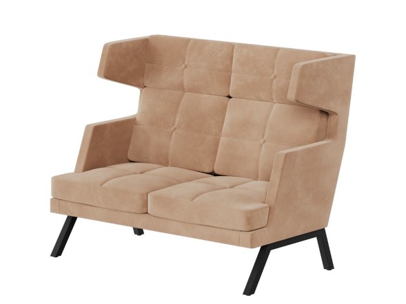 Алдо Диван двухместный высокий с декором из пуговиц ALDB-02 1430*960*1180 оптом