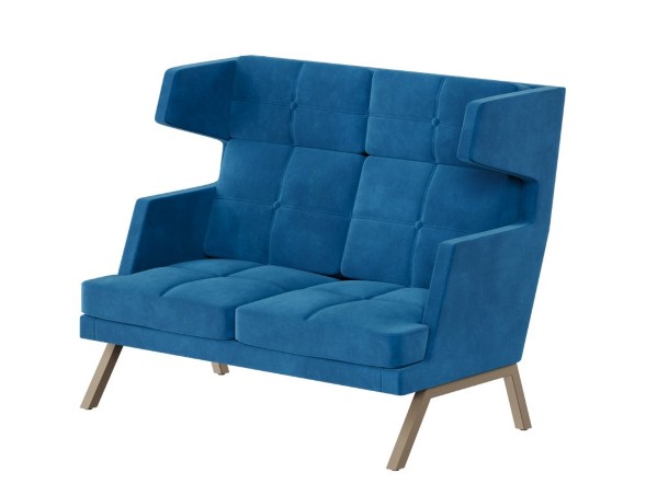 Алдо Диван двухместный высокий с декором из пуговиц ALDB-02 1430*960*1180 оптом