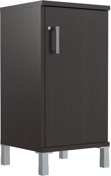 Шкаф-колонка низкая с замком в глухой малой двери B 411.3(RZ) Венге Магия 475х450х920 оптом