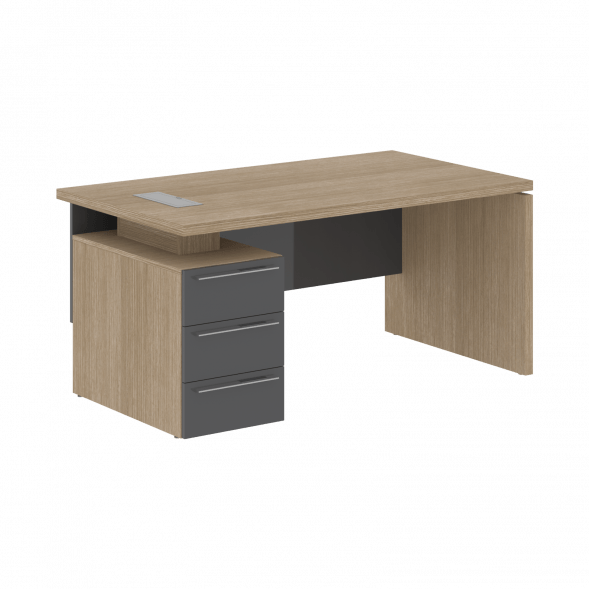 Стол письменный СП-064-25-06(L) 1600х900х750 KANON оптом