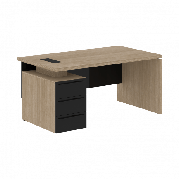 Стол письменный СП-064-25-06(L) 1600х900х750 KANON оптом