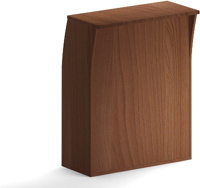 Стойка ресепшн РС-2 Беларусь Орех 1240*510*1150 оптом