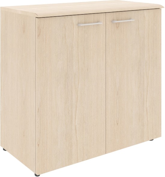 Шкаф с глухими малыми дверьми и топом WLC 85.1 Бук Тиара 856х432х814 WAVE оптом