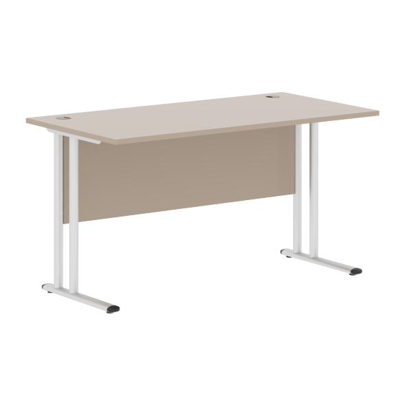 Стол письменный СП-3М Клен*/серебро 1400х720х755 IMAGO-M оптом