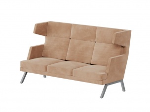 Алдо Диван трёхместный высокий ALD-03 2010*960*1180