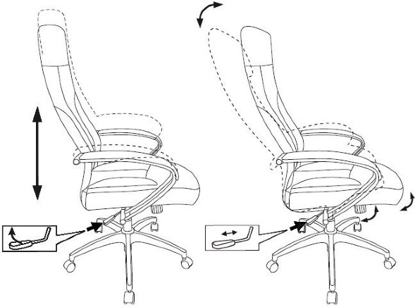 Кресло руководителя Бюрократ CH-608/ECO оптом