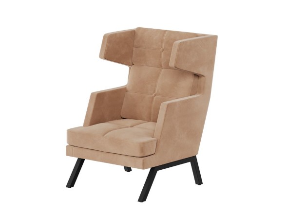 Алдо Кресло высокое с декором из пуговиц ALDB-01 790*960*1180 оптом