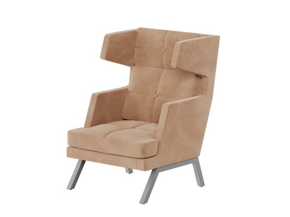 Алдо Кресло высокое с декором из пуговиц ALDB-01 790*960*1180 оптом