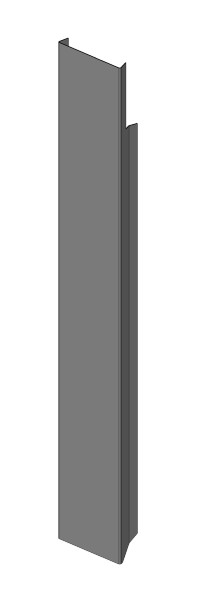 Комплект внешних картеров декоративных для опор стола DVB-01(PL) 93х33х672 IMAGO-M оптом