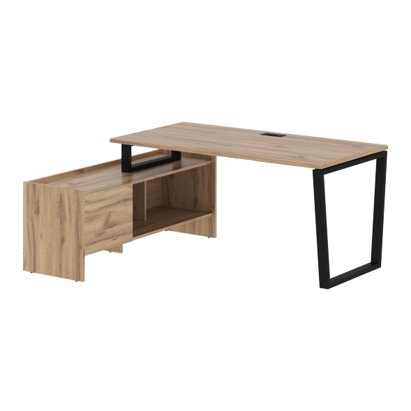 Стол с тумбой EVCT 17814 1760х1400х750 EDIS оптом