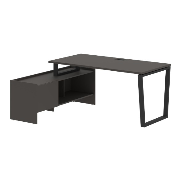 Стол с тумбой EVCT 17814 1760х1400х750 EDIS оптом