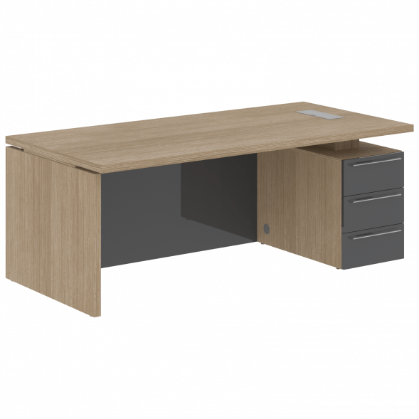 Стол письменный СП-064-25-23(R) 2000х900х750 KANON оптом