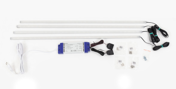 Комплект подсветки для Стеллажа LD-ZZASPROF41 без цвета 0,04 оптом