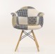 Стул-кресло DAW Patchwork Lounge трехцветный оптом