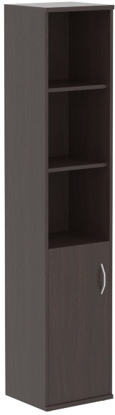 Шкаф колонка с глухой малой дверью СУ-1.1(L) Венге Магия 406х365х1975 оптом