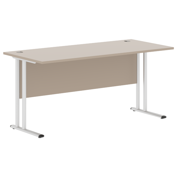 Стол письменный СП-4М Клен*/серебро 1600х720х755 IMAGO-M оптом