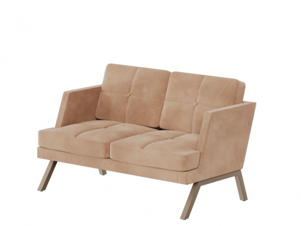 Алдо Диван двухместный с декором из пуговиц ALDB-02L 1430*875*890 оптом