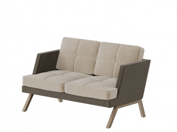 Алдо Диван двухместный с декором из пуговиц ALDB-02L 1430*875*890 оптом