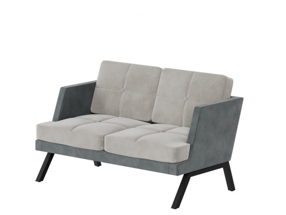 Алдо Диван двухместный с декором из пуговиц ALDB-02L 1430*875*890 оптом