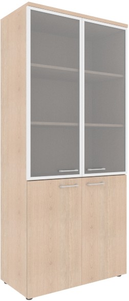 Шкаф комбинированный с топом XHC 85.7 Бук Тиара 856х432х1955 XTEN оптом