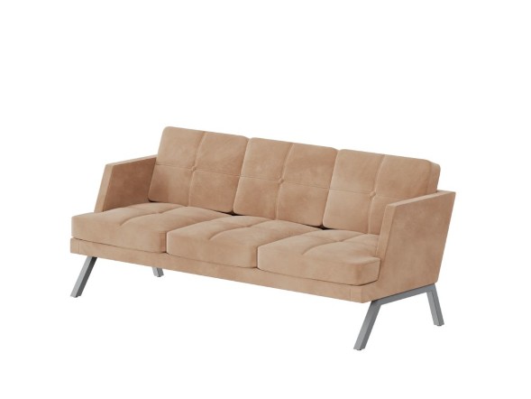 Алдо Диван трёхместный с декором из пуговиц ALDB-03L 2010*875*890 оптом