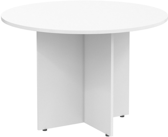Стол переговорный ПРГ-1 Беларусь Белый D-1100*755 оптом