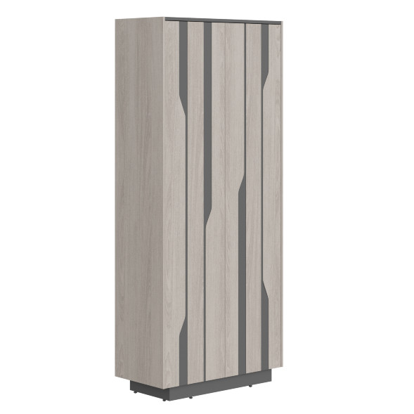 Шкаф СФ-574204 Дуб светлый/Белый премиум 900х430х2100 LINE оптом