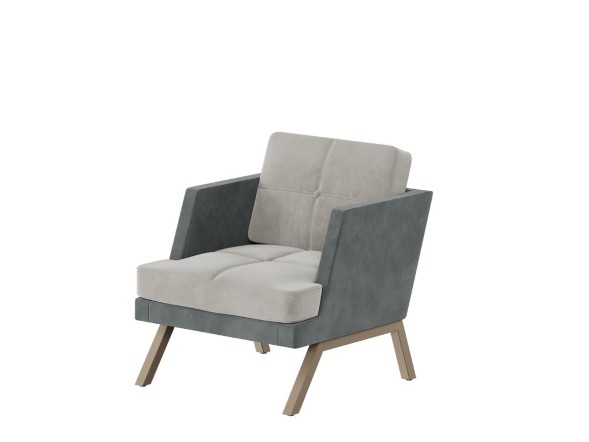 Алдо Кресло с декором из пуговиц ALDB-01L 790*875*890 оптом