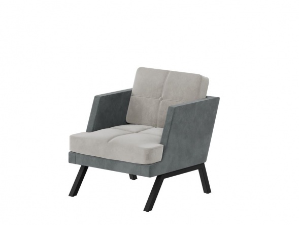 Алдо Кресло с декором из пуговиц ALDB-01L 790*875*890 оптом