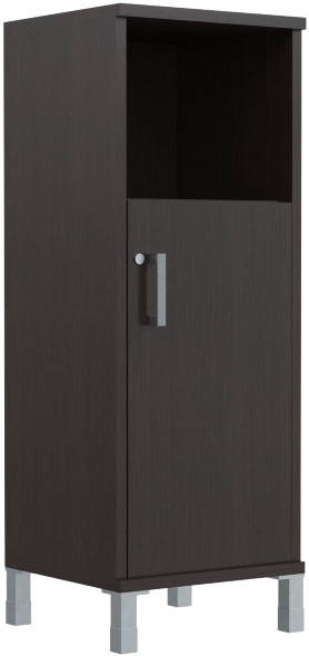 Шкаф-колонка средняя с замком в глухой малой двери B 421.3(RZ) Венге Магия 475х450х1286 оптом