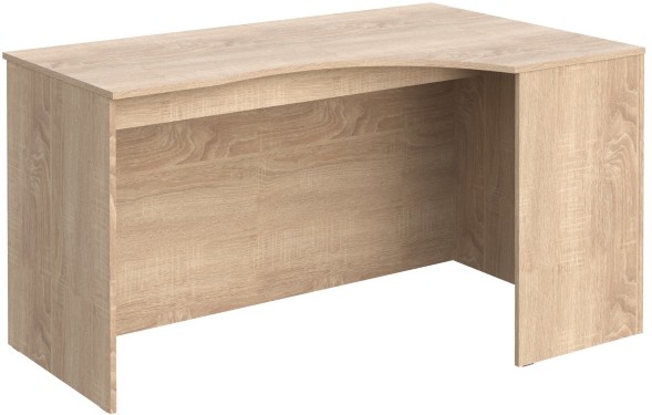 Стол эргономичный SE-1400(R) Дуб Сонома светлый 1400*900*760 SIMPLE оптом