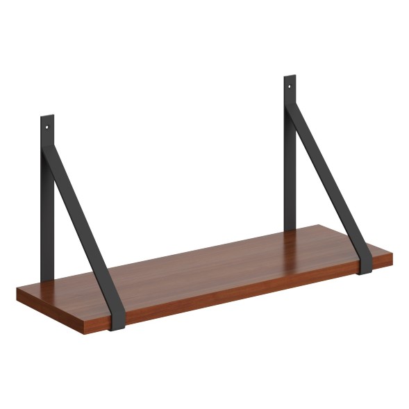 Полка с полкодержателями SH2-GINO 630х210х300 COFFEE оптом