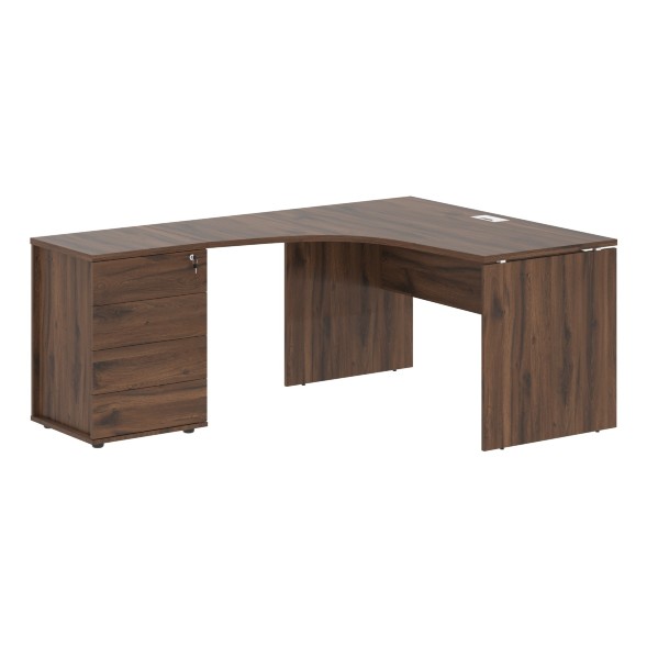 Стол эргономичный с тумбой EDCET 1318(L) 1360х1880х750 EDIS оптом