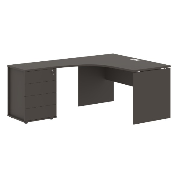 Стол эргономичный с тумбой EDCET 1318(L) 1360х1880х750 EDIS оптом