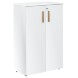 Шкаф с глухими средними дверьми и топом FMC 80.1(Z) Белый премиум/Белый премиум 802х429х1213 FORTA оптом