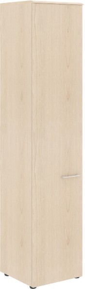 Шкаф колонка с глухой дверью и топом WHC 42.1 Бук Тиара 432х432х1949 WAVE оптом