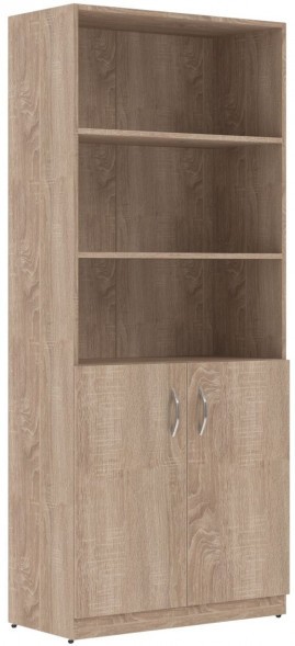 Шкаф с комплектом глухих малых дверей SR-5W.5 Дуб Сонома светлый 770х375х1815 SIMPLE оптом