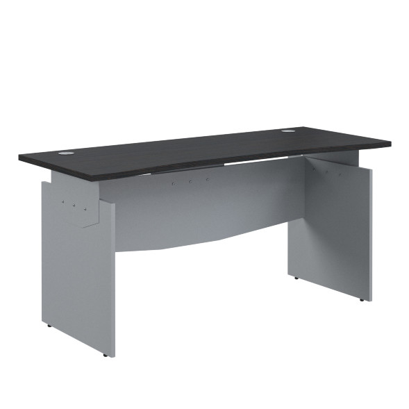 Стол письменный эргономичный OST 167 Венги Магия/Металлик 1600х640х750 OFFIX NEW оптом