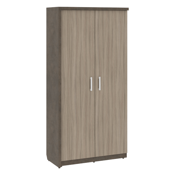 Шкаф для одежды СФ-534873 Бетон чикаго тем F187 ST9/Дрифтвуд H3090 ST22 1035х454,5х2083 WOOD&amp;amp;STONE оптом