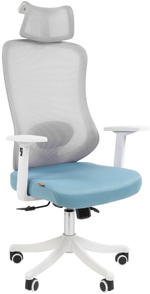 Кресло руководителя  CHAIRMAN 563 белый оптом