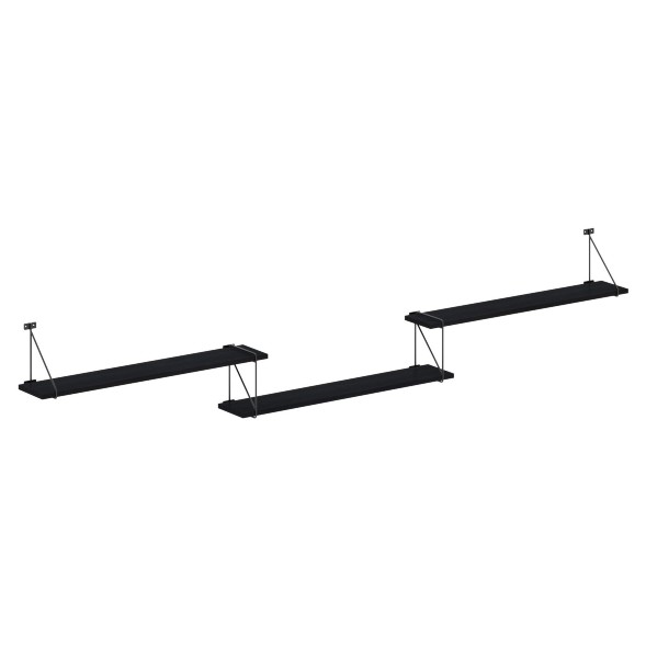 Полка с полкодержателями SH3-ROD/BAR 2380х166х392 COFFEE оптом